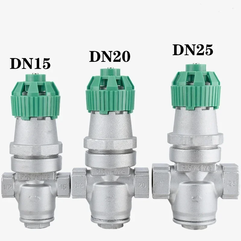 Steam bellows pressure reducing valve CY14H-16P adjustable direct acting stainless steel thread DN15 20 25