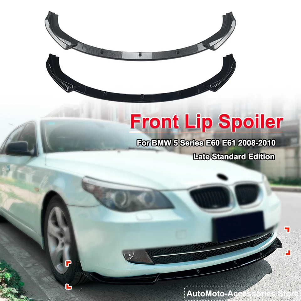 For BMW 5 Series E60 E61 LCI 2008-2010 Front Lip Spoiler Lower Lip