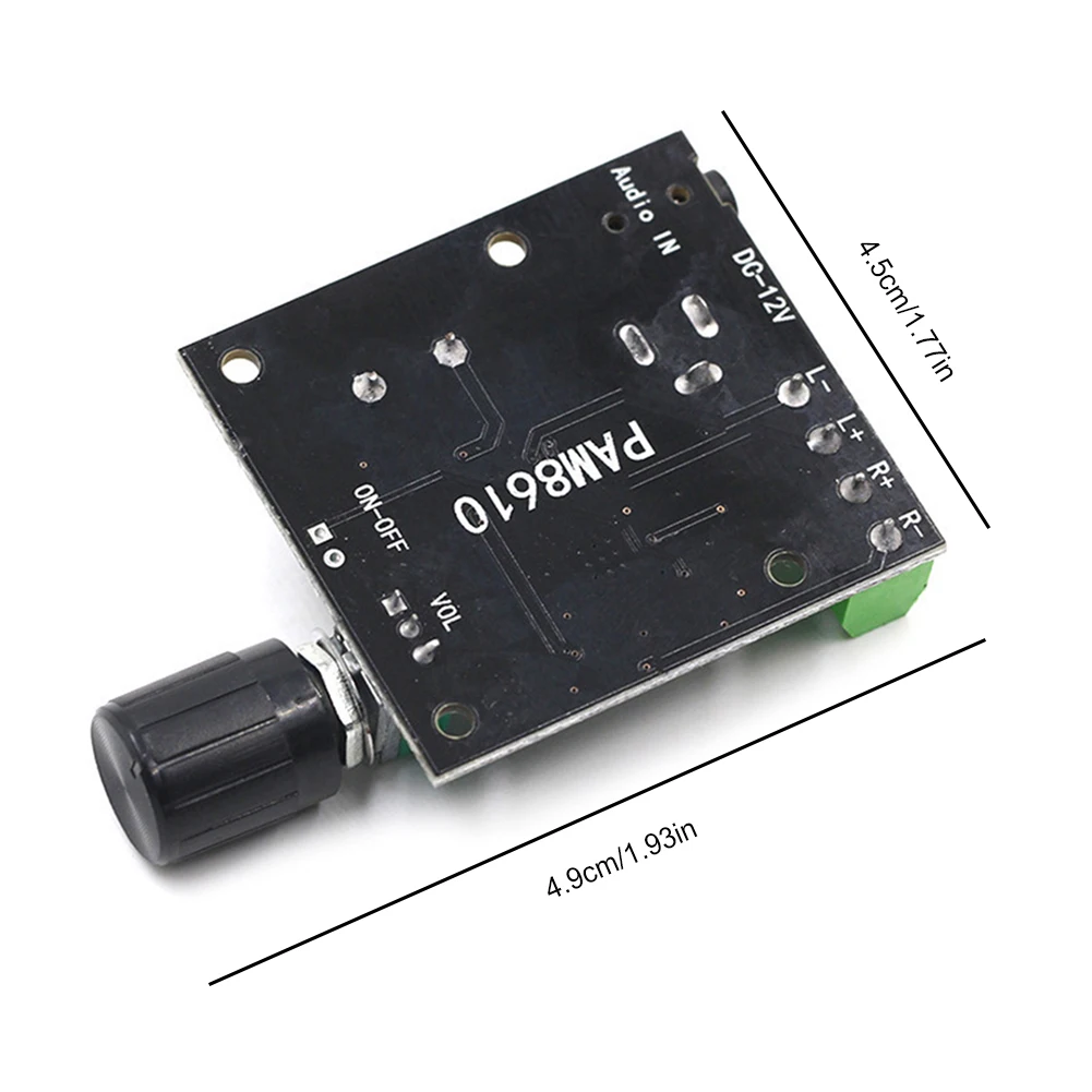 PAM8610 لوحة أمبير الطاقة الرقمية فئة D مضخم الصوت المزدوج الطاقة مع تأخير ثنائي القناة ملحقات الصوت حماية متعددة