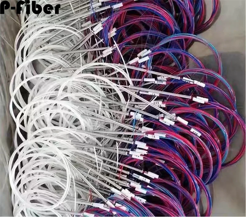 FBT fiber splitter 1x2 MINI steel tube 20pcs without connector 95:5 90:10 50:50 20:80 15:85 35:65 1:99 1-in-2 fusion cable 1*2