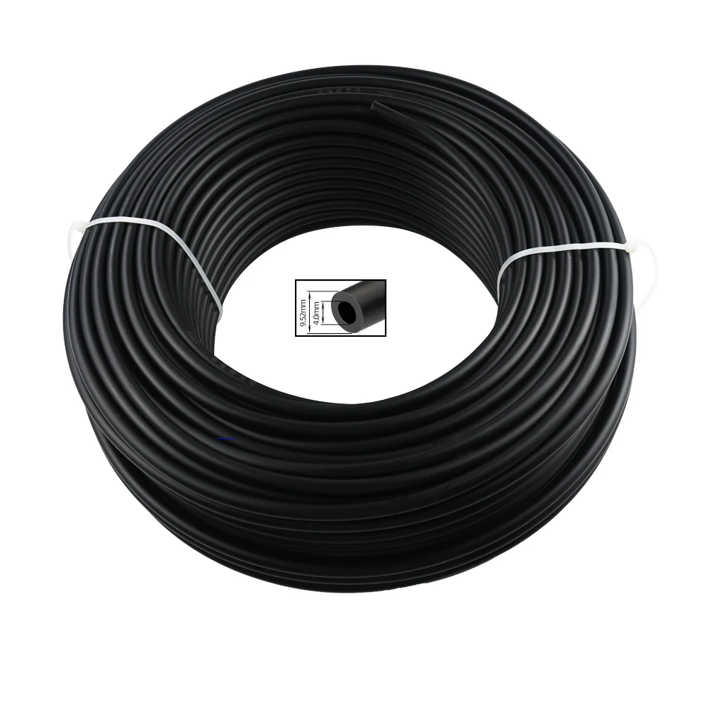 100m/Roll 9.52mm High Pressure Tube Hose Pipe for Misting Cooling System Artificial Fog Outdoor PE PA Hose