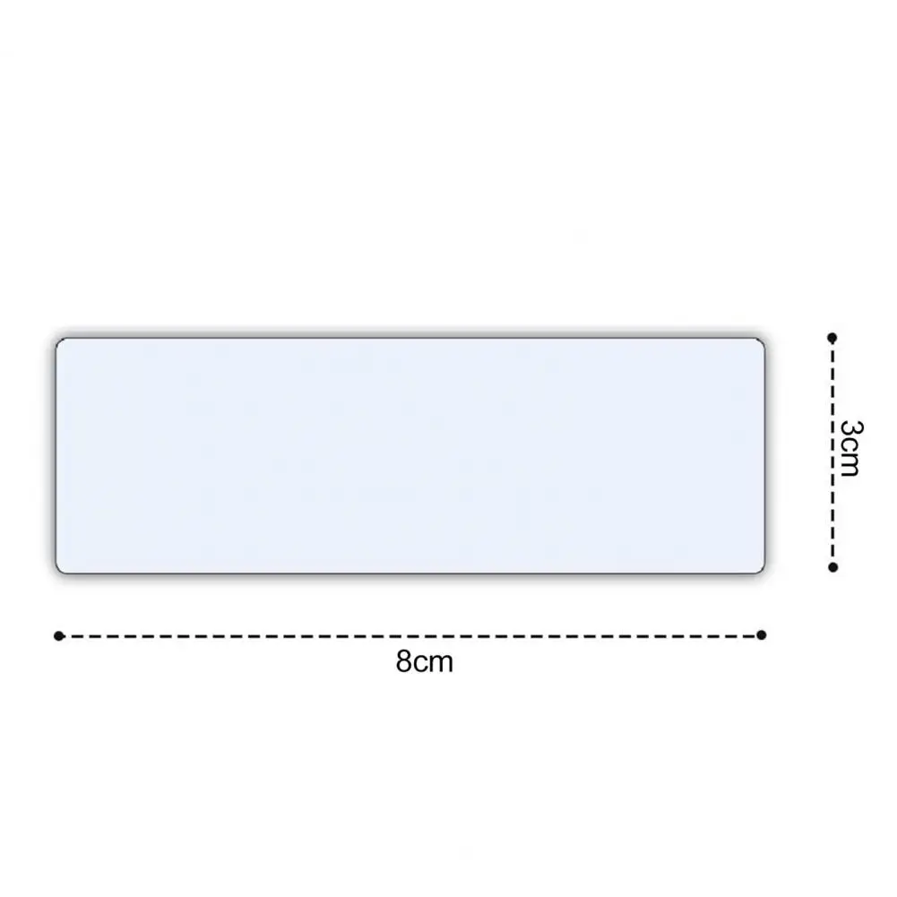 磁気ドライイレースタグ、再利用可能なラベルプレート、簡単なワイプオフ、複数の使用、カラフルな冷蔵庫名タグ、事務用品、54個