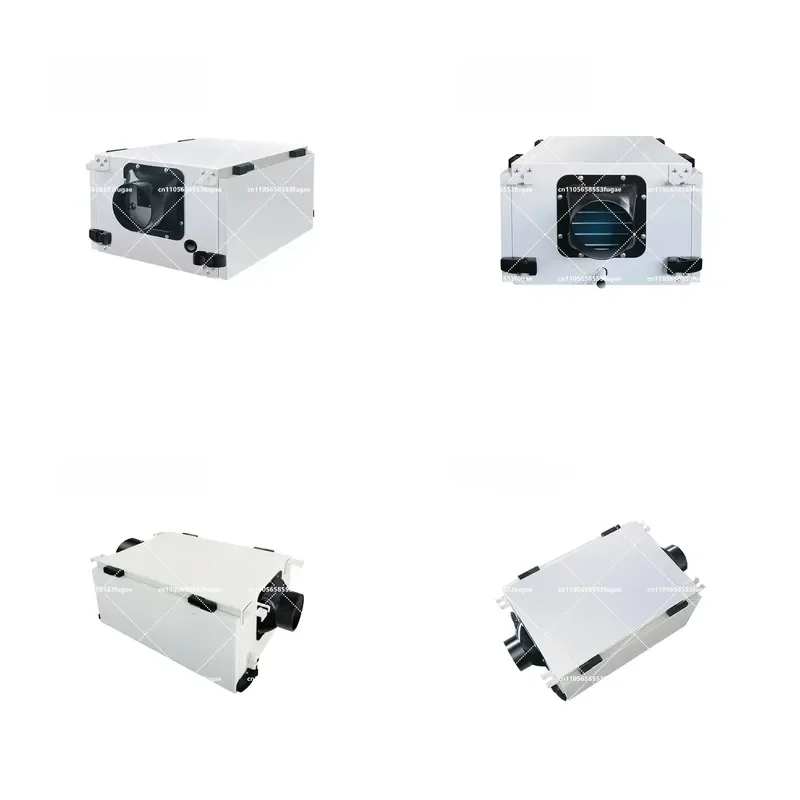 220V Wall-Mounted Industrial Dehumidifier for Greenhouses Grow Rooms and Basements with Auto Drain