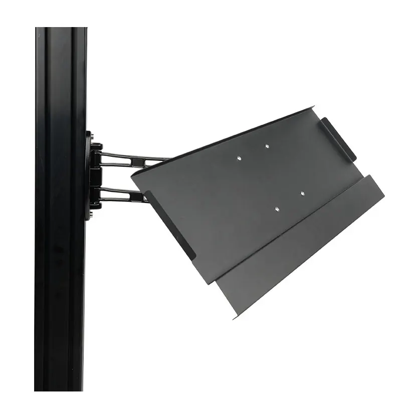 Special disc for aluminum bracket, rotating keyboard, wall-mounted telescopic adjustment handle