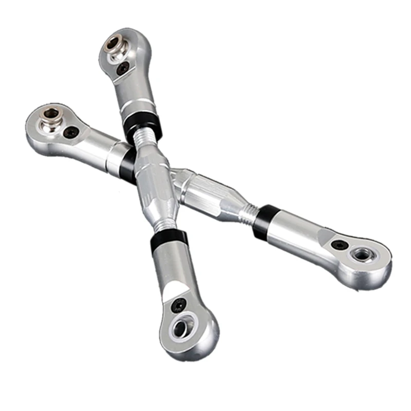 New CNC Metal Steering Rod Assembly For 1/5 Rofun LT LOSI 5IVE-T Truck Spare Toys Parts Rc Car Accessories