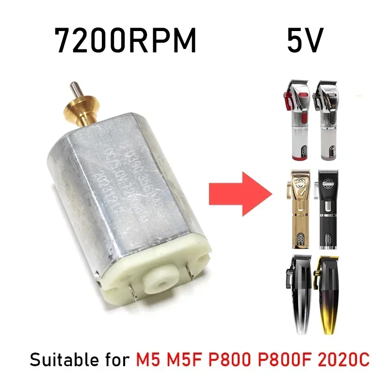 7200RPM Electric Motor for JRL 20C20T Hair Clipper Trimmer Motherboard Charging Dock  Replacement Accessories M5/M6 P700/P800