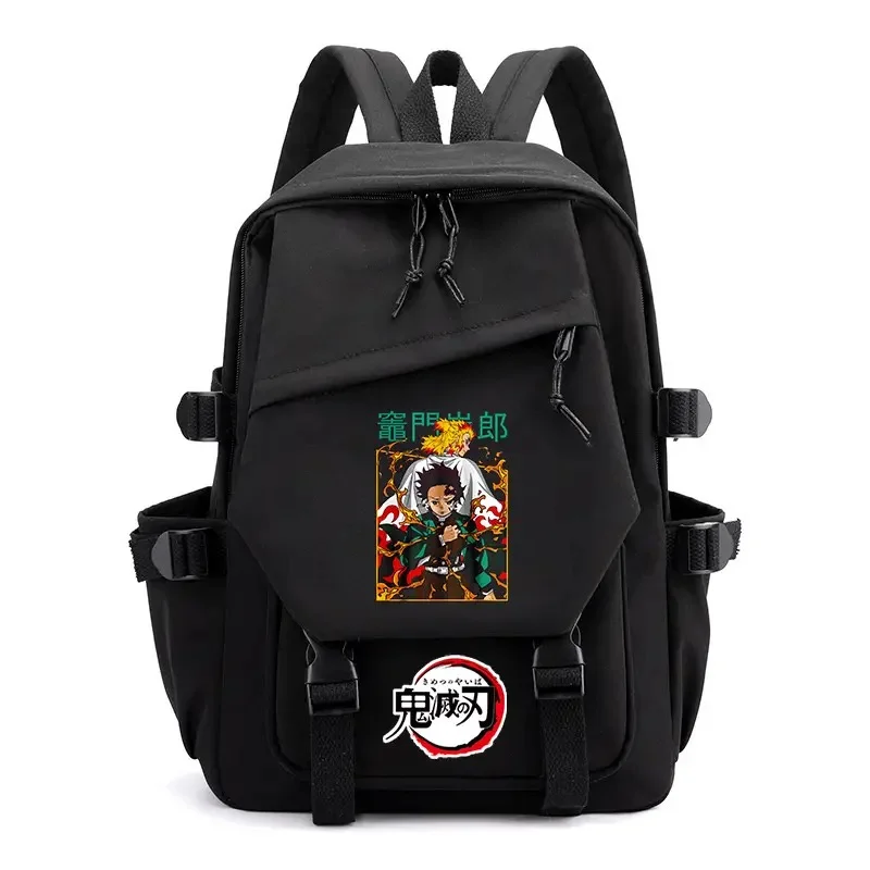 Demon Slayer Hashira Geiko Hen Backpack Teenarges Schoolbag Mochila Children Boys Girls Causal Travel Laptop Outdoor Bags