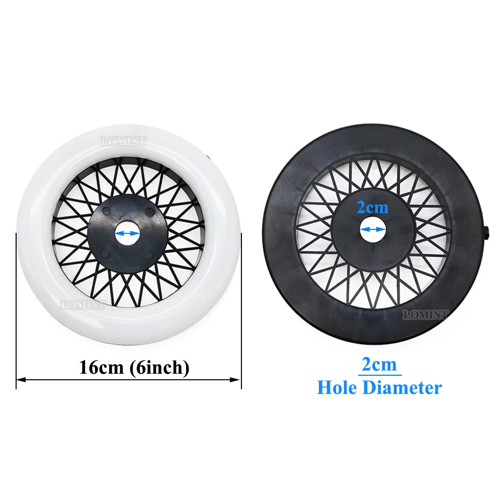 مصباح حلقة شيشة ليد RGB قابلة لإعادة الشحن ، مصباح شيشة ملون ، مشبك ثقب دائري شبكي ، ملحقات تدخين بار ملهى ليلي ، L012