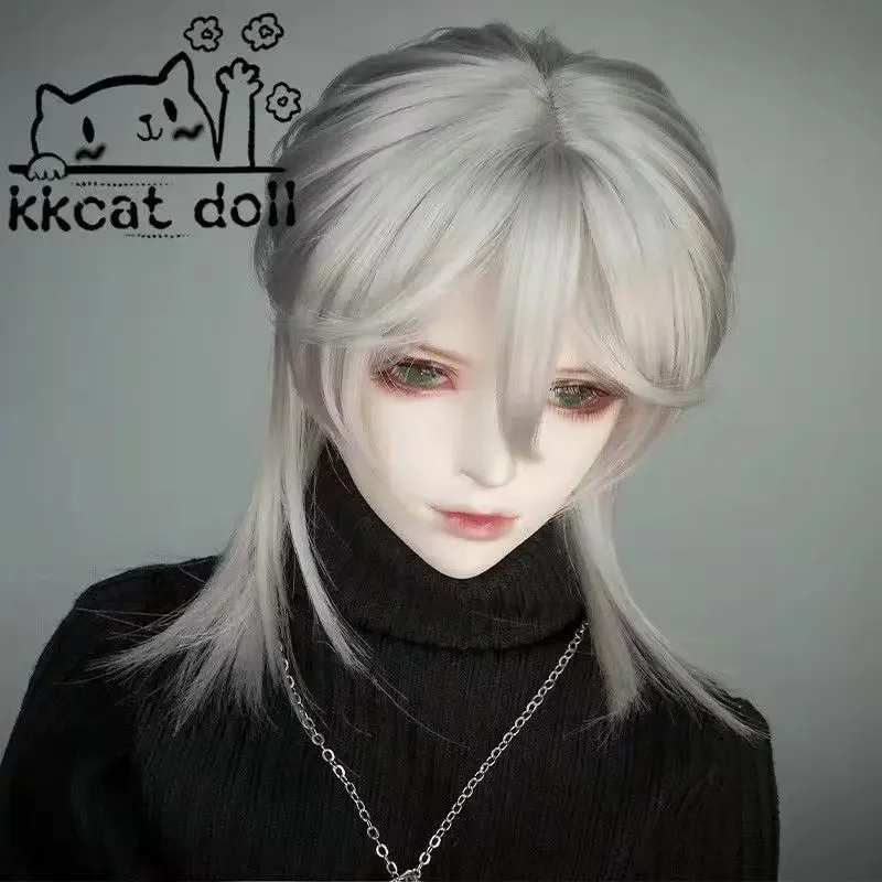 1/3 & 1/6 Doll\'s Wig Man Doll\'s Short Hair Wig Dress Up Accessories Toys