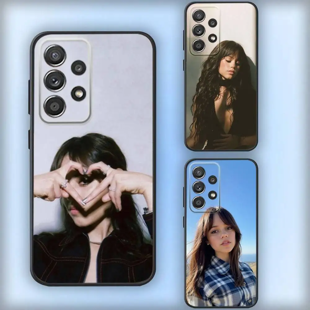 

J-Jennas Actress O-Ortegas Phone Case For Samsung S25,S24,S21,S22,S23,S30,Ultra,S20,Plus,Fe,Lite,Note,10,9,5G Black Cover