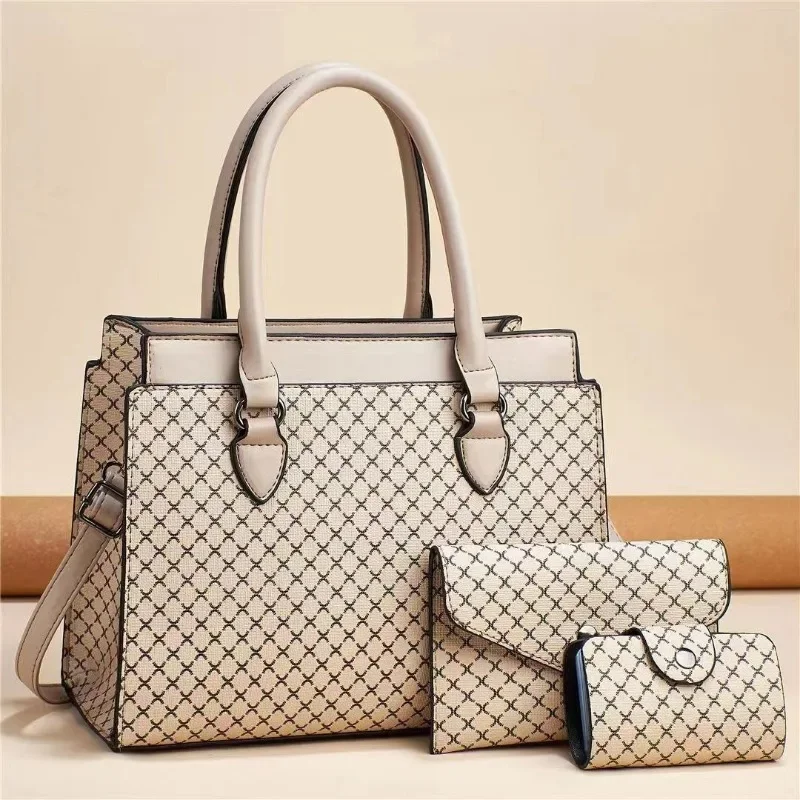 Modna nowa torebka damska z dużą pojemnością kolorowa torba na ramię klasyczna torba Retro typu Crossbody torba na dojazdy do pracy — zdjęcie 4