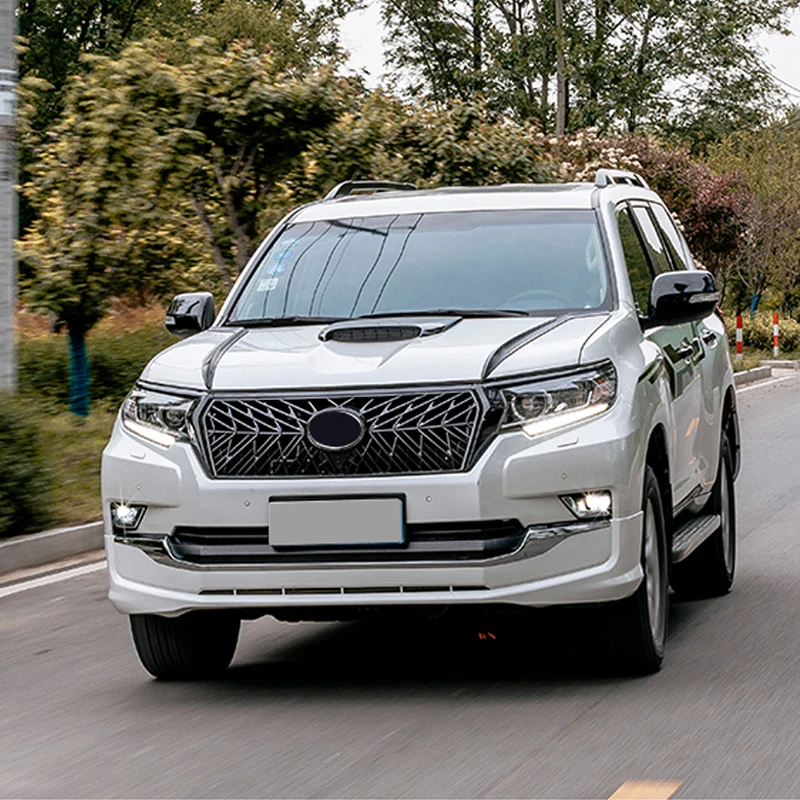 For 2014-2023 Toyota Land Cruiser Prado 150 Lc150 Grille Highlight Strip TRD Front Face Modification Decoration Accessories