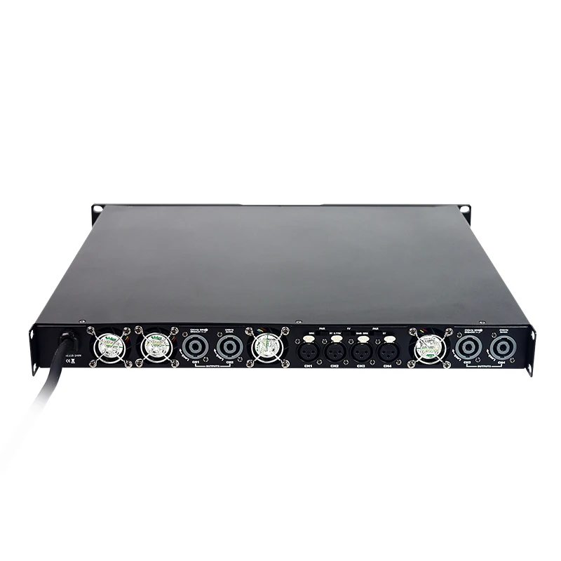 K4-1700 فئة D وحدة مكبر للصوت Dj المعدات الكهربائية جودة مكثف الصوت مضخم رقمي لمكبر الصوت صفيف