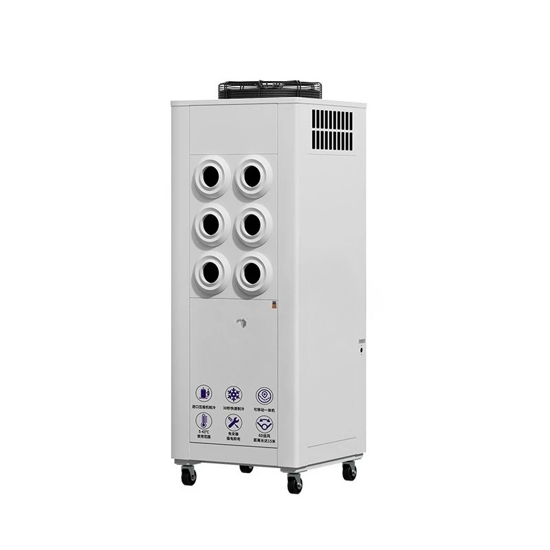 Mobile air conditioner, plug-in and play 3 seconds cooling compressor refrigeration, no installation air conditioner