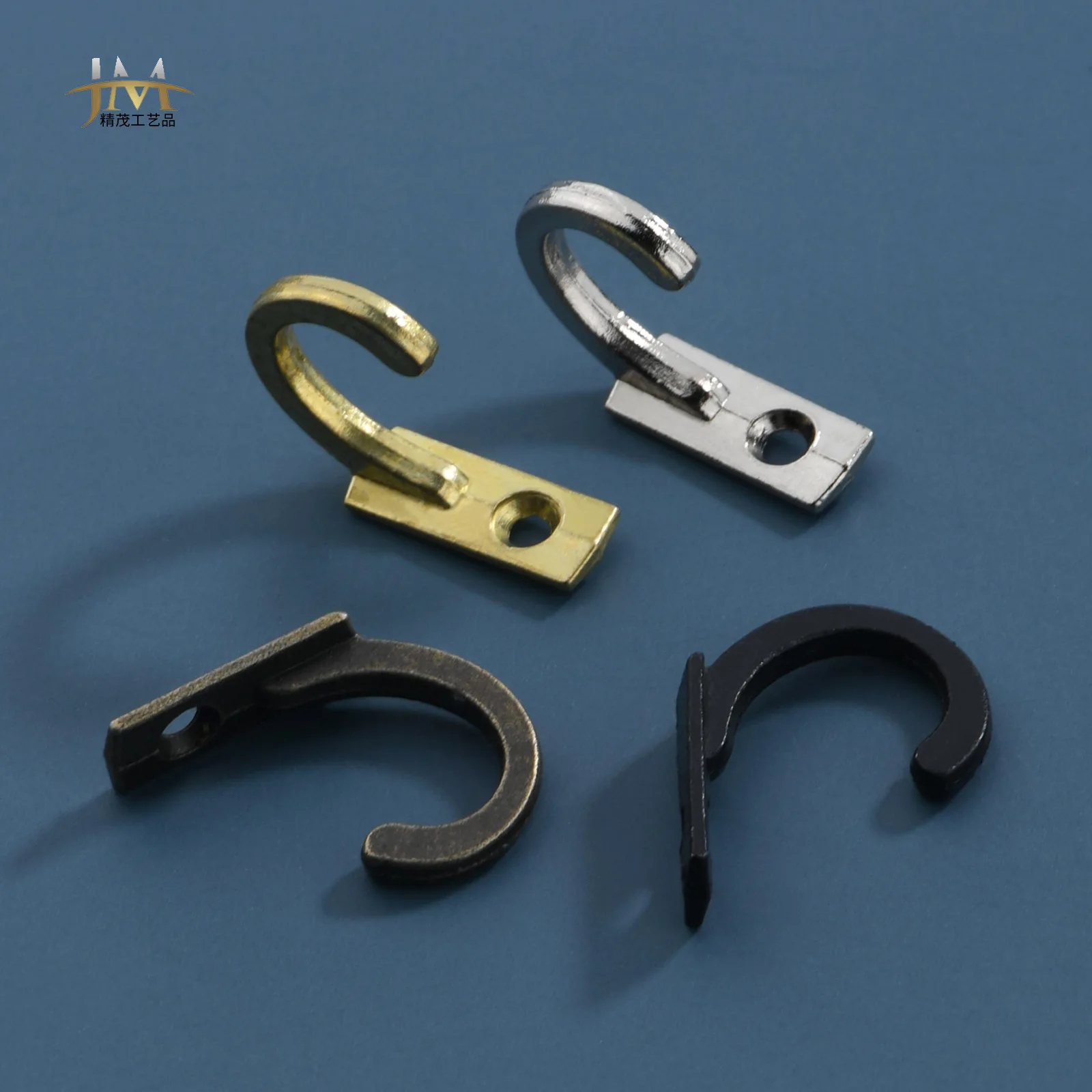 Antique retro small clothes hanging clothes single alloy extra small bronze new Chinese ordinary hook - Image 4