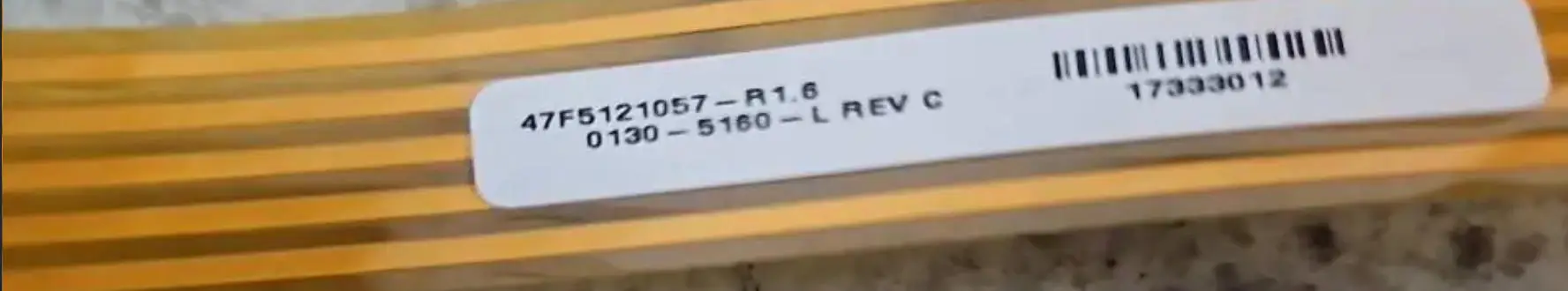 

Новая замена стекла тачпада 47F5121057-R1.6 /0130-5160-L REV C