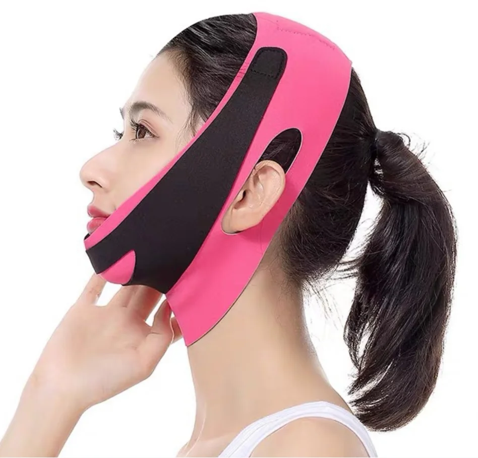 قناع رفع نحيف على شكل V للنساء ، حزام الوجه ، أداة التجميل ، الخد ، YS0007 #5