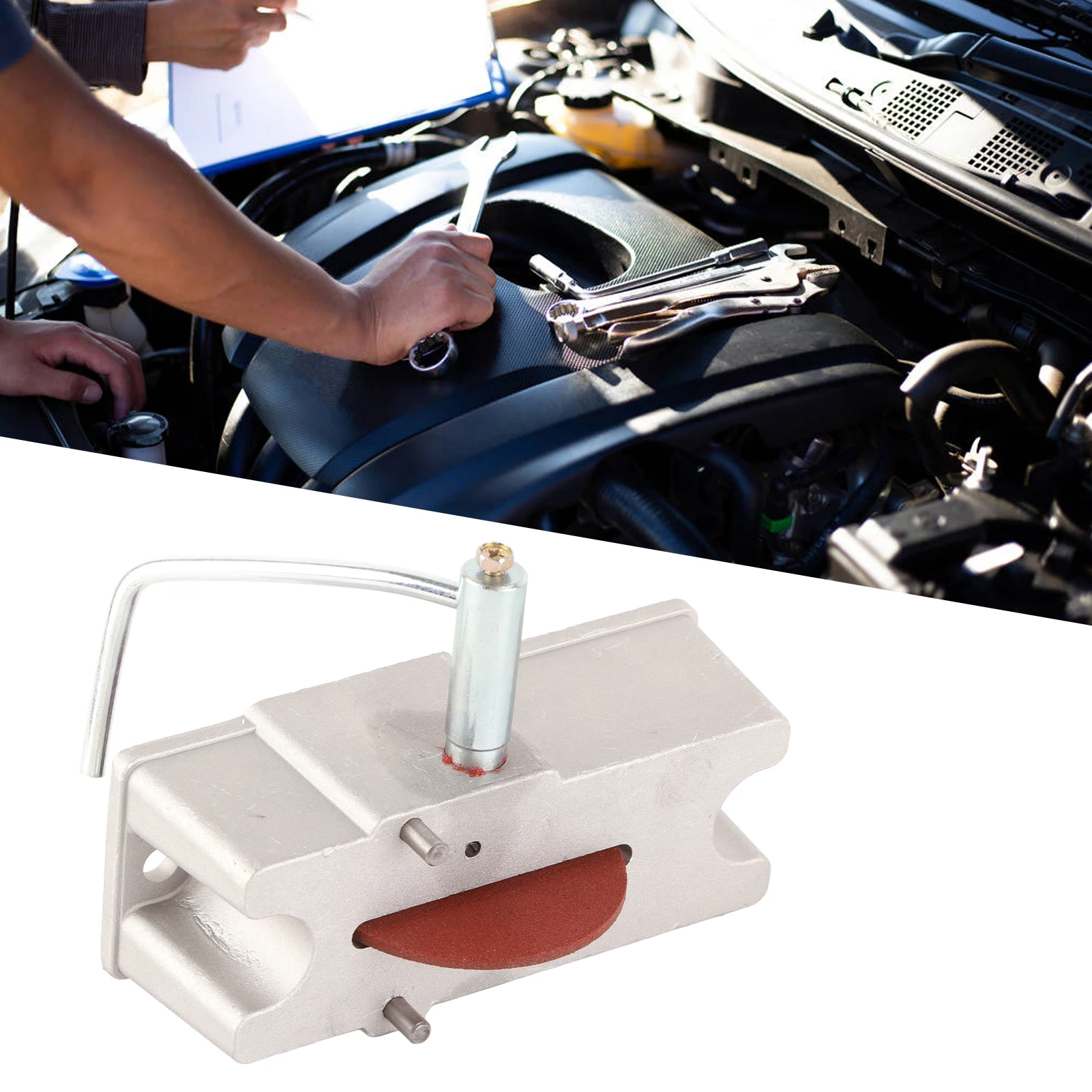 

Car Manual Engine Piston Ring Filer Grinder 120 Grit Kit Tool Grinder to Assure Proper Piston Ring End Space Tools 66785 66786