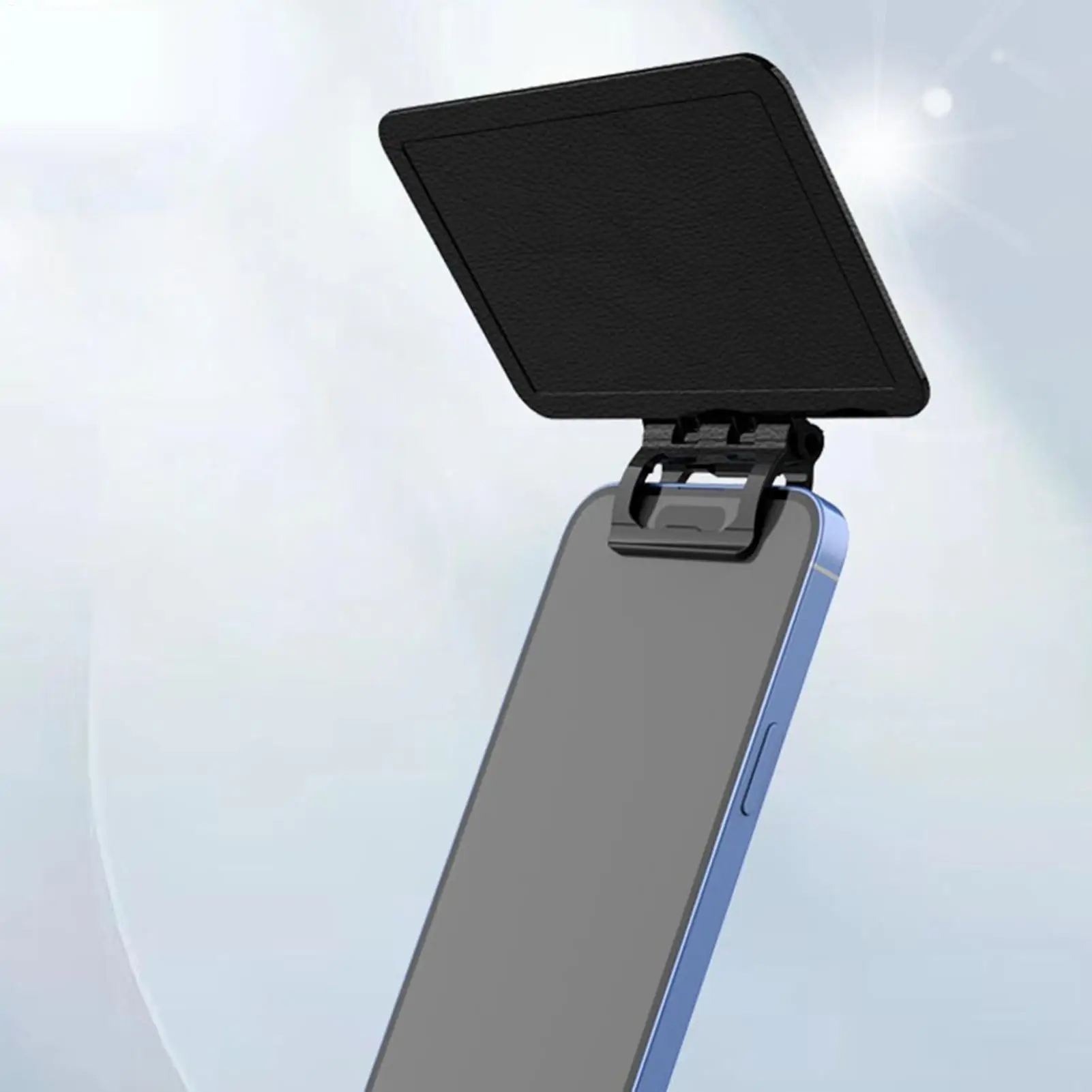Mobile Phone Sun Visor Adjustable Uv Protection Phone Screen Universal Smartphone Sunshade Cover For Outdoor Use
