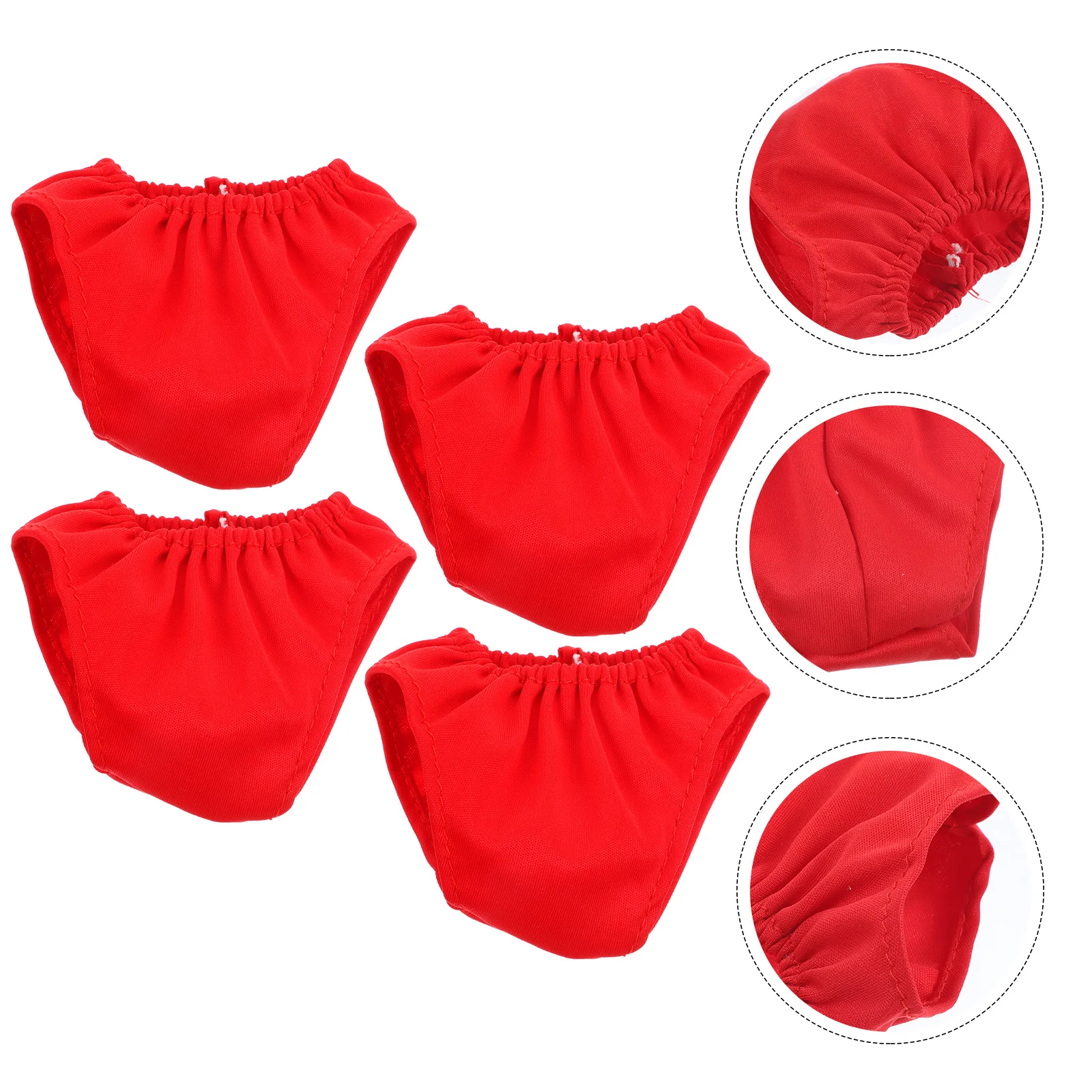 

4 Pcs Toy Clothing Accessories Panties Accessory Kids Pretend Play Clothes Underwear for