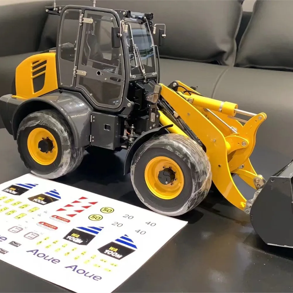 RC油圧ローダー 1/14 LESUWA100 AOUE ラジコン車両 トラックマシン RTR モーター ホビー玩具モデル ホビー向けギフト