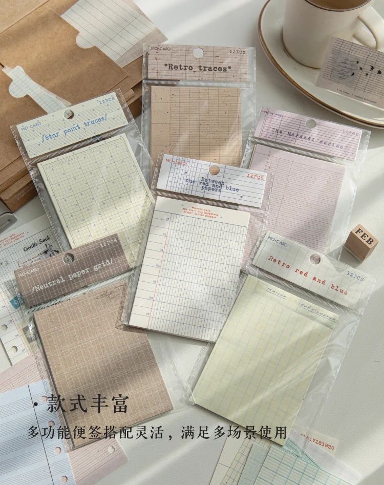 12 Stück Vintage Collage Scrapbooking Journal Material Papier Kartenherstellung DIY Retro Quelle Papier Kreatives Memo Briefpapier – Detail 13