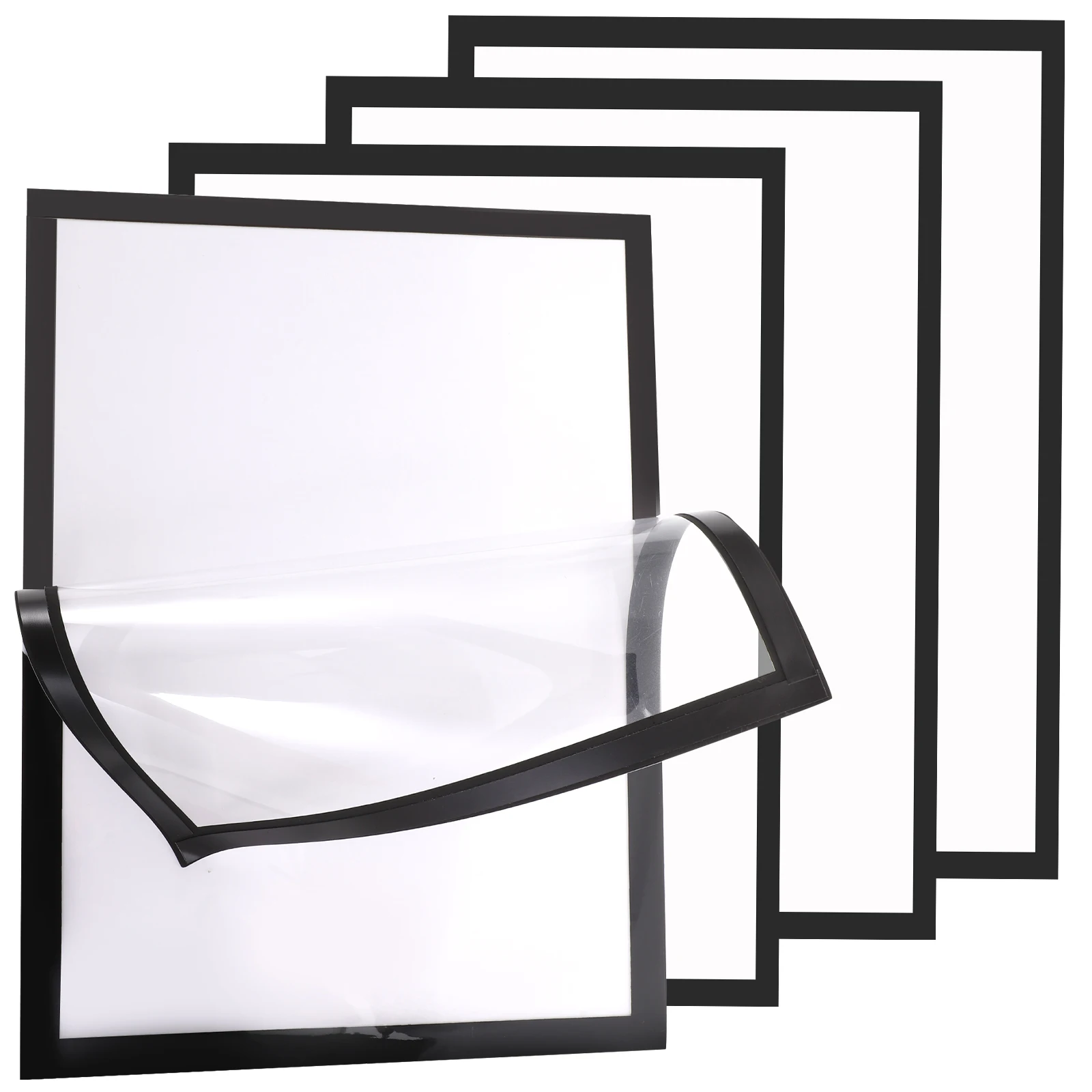 

4pcs Magnetic Photo Frames 6X4 Self-Adhesive Picture Frame For Diamond Diy Painting Art Craft Wall Decor Creative Gift