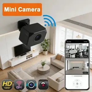 Bilashmart 4K WiFi Security Camera Indoor Wireless Mini Home IP Camera APP Remote Monitor Night Vision Motion Detection 2 Way Audio 2026