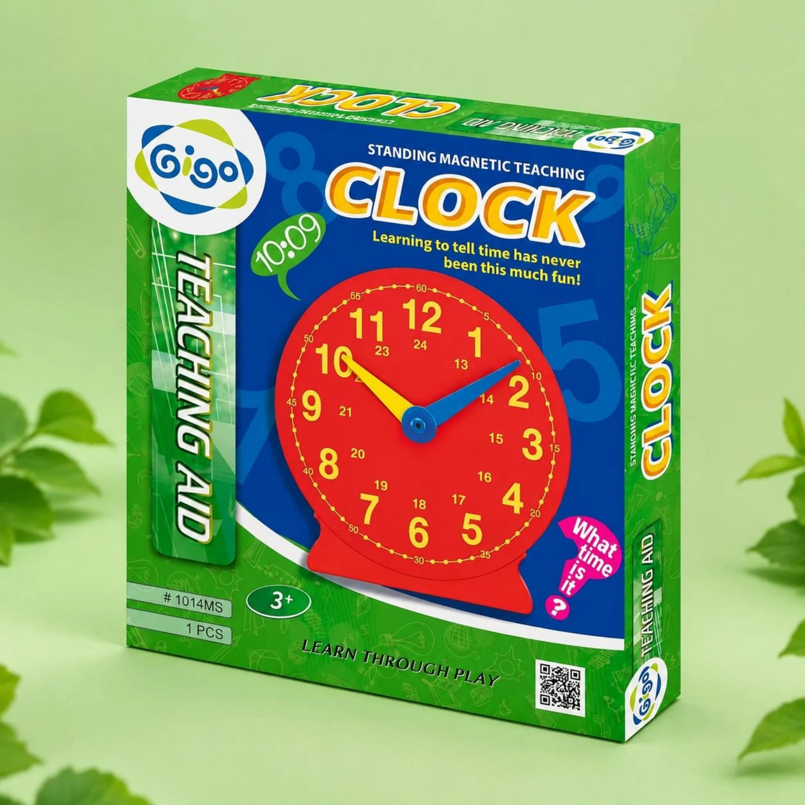 

Attractive Teaching Timepiece 24-Hour Markings Analog Teaching Timepiece Visual Learning System Easy to Install for Teachers