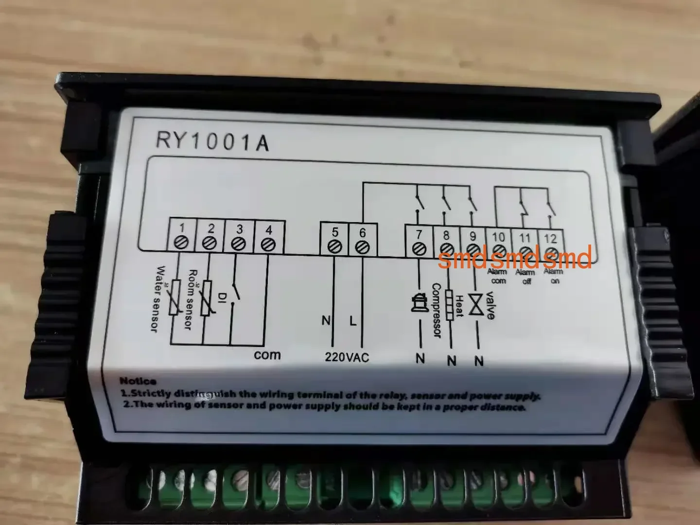 

RY1001 Laser Chiller Thermostat Oil Cooler Small and Medium Cooler Controller T503T506