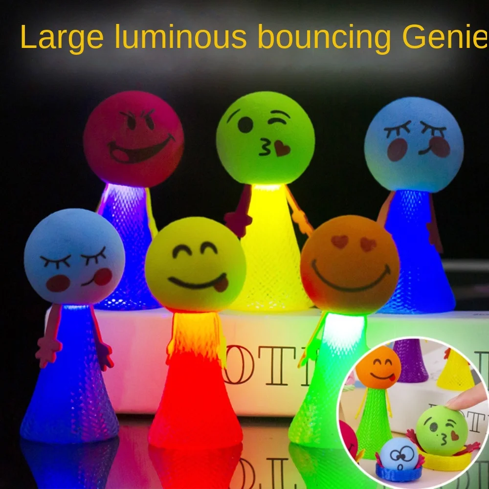 12/24 Pcs LED Luminous Fun Bouncer Children Birthday Party Baby Shower Wedding Guest Gift Souvenir Back To School Gift Pinata