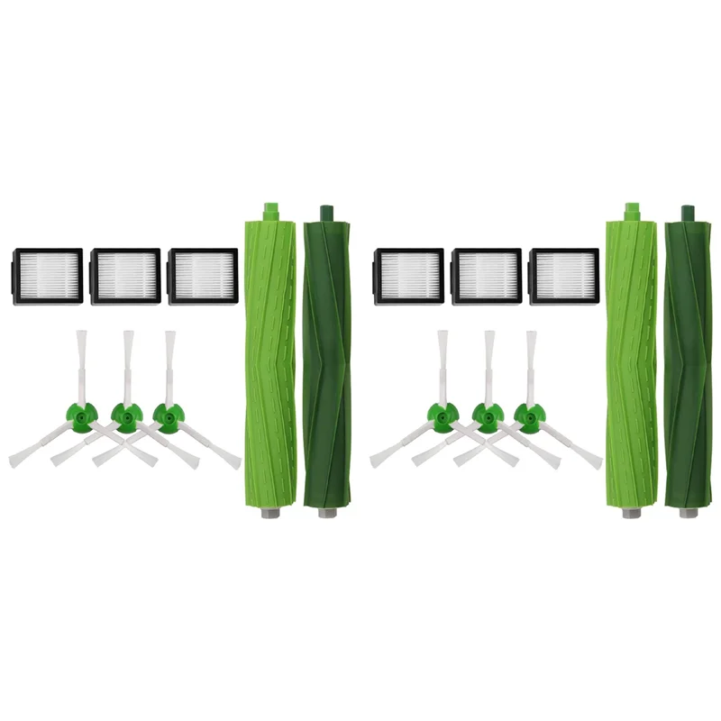 Набор ABZA-2 для Irobot Roomba I3 I3+ I7 I7+ I4 I6 I6+I8 I8+/Plus E5 E6 E7 J7 I E & J Series Основные фильтры с боковой щеткой