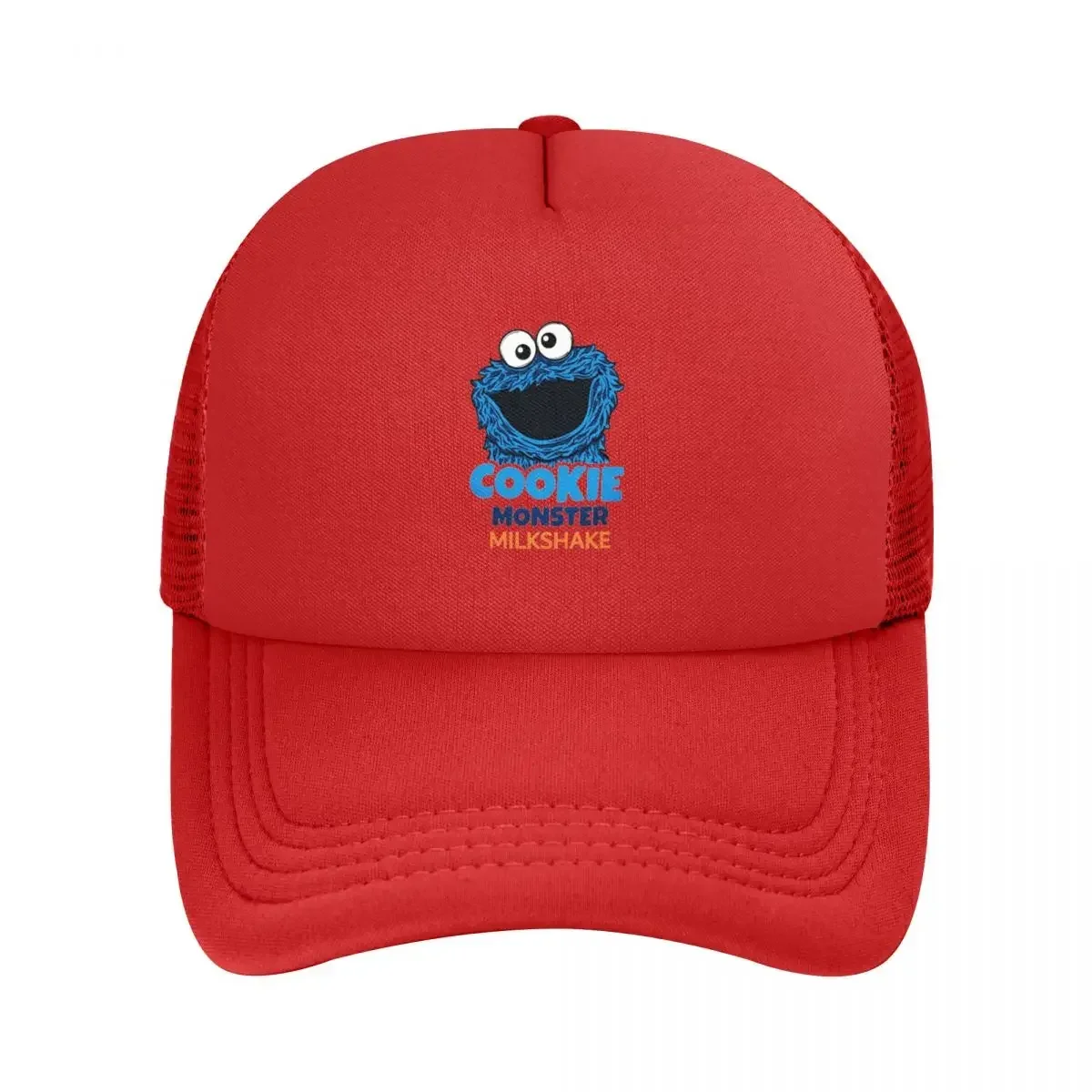 

Сетчатые бейсболки Cookie Monster, модные бейсболки Snapback, дышащие повседневные бейсболки, уличные кепки для мужчин и женщин