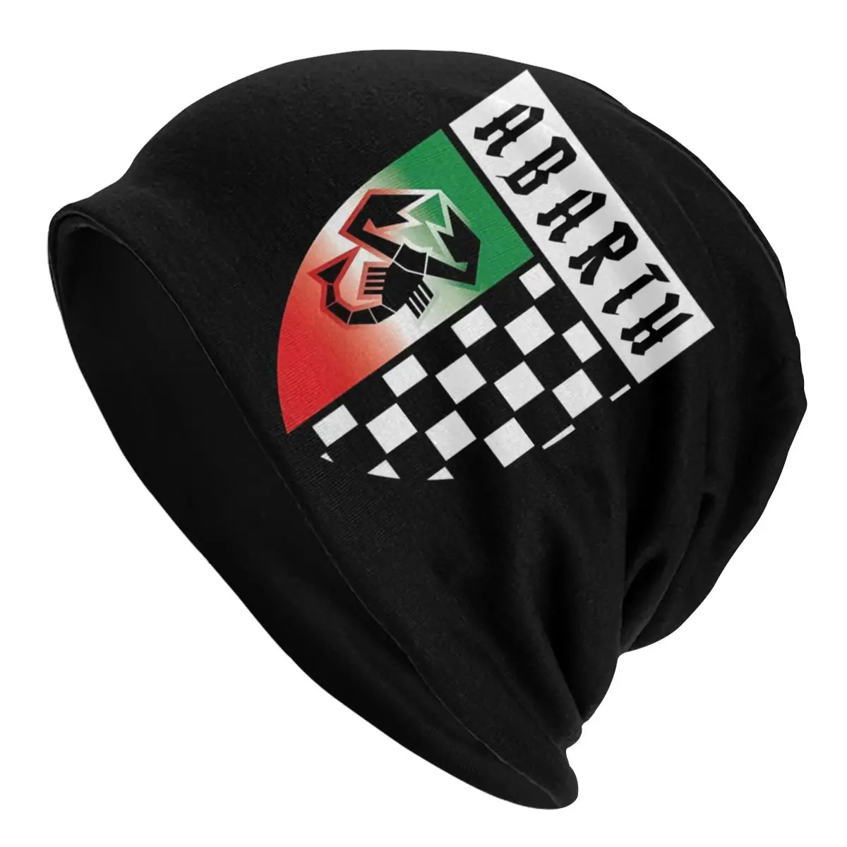 Abarth Scorpion Skullies Beanies Caps Abarth Family Thin Hat Autumn Spring Bonnet Hats Men Women's Unisex Ski Cap