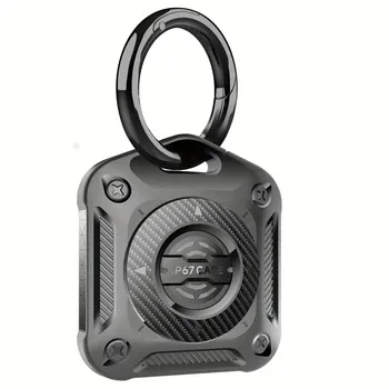 מקרה ל-AirTag כיסוי Ip7 אמיתי עמיד למים מגומי רך TPU מקרה הגנה לחיות מחמד מתאים למחזיק Apple Airtag Anti-loss Tracker