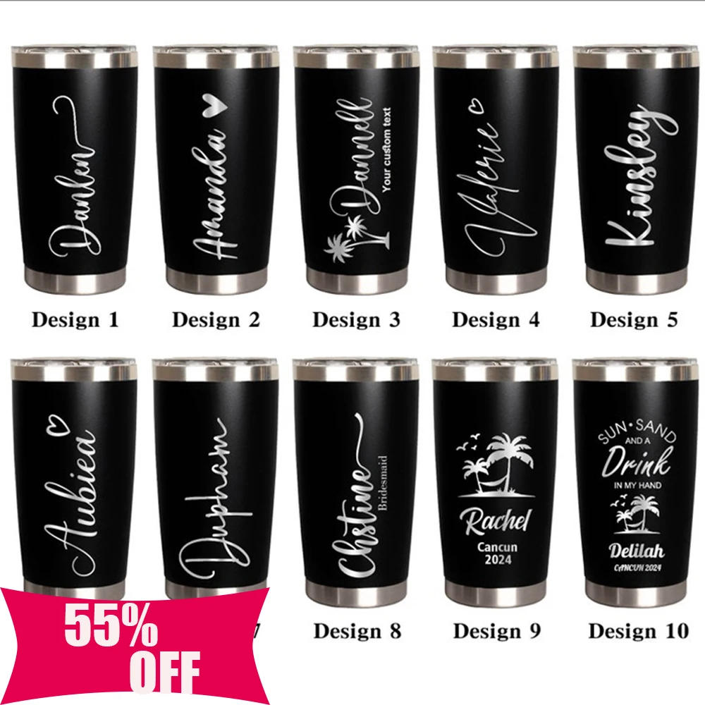 

Настраиваемая бутылка для воды с изоляцией текста, портативная термобутылка с ложкой, термос для свадьбы, спортзала, дорожная посуда для напитков, ежедневное использование