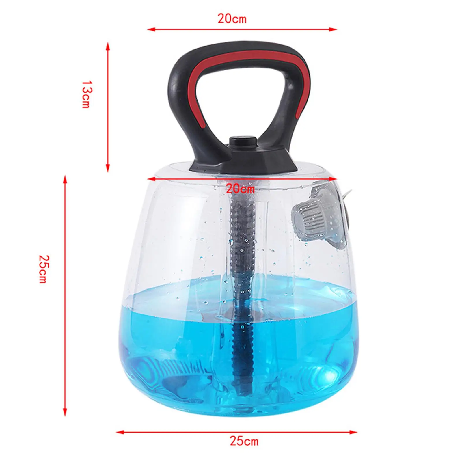 Dynamic Home Gym Kettlebell Water Filled Adjustable Weight Training Equipment for Strength and Coordination