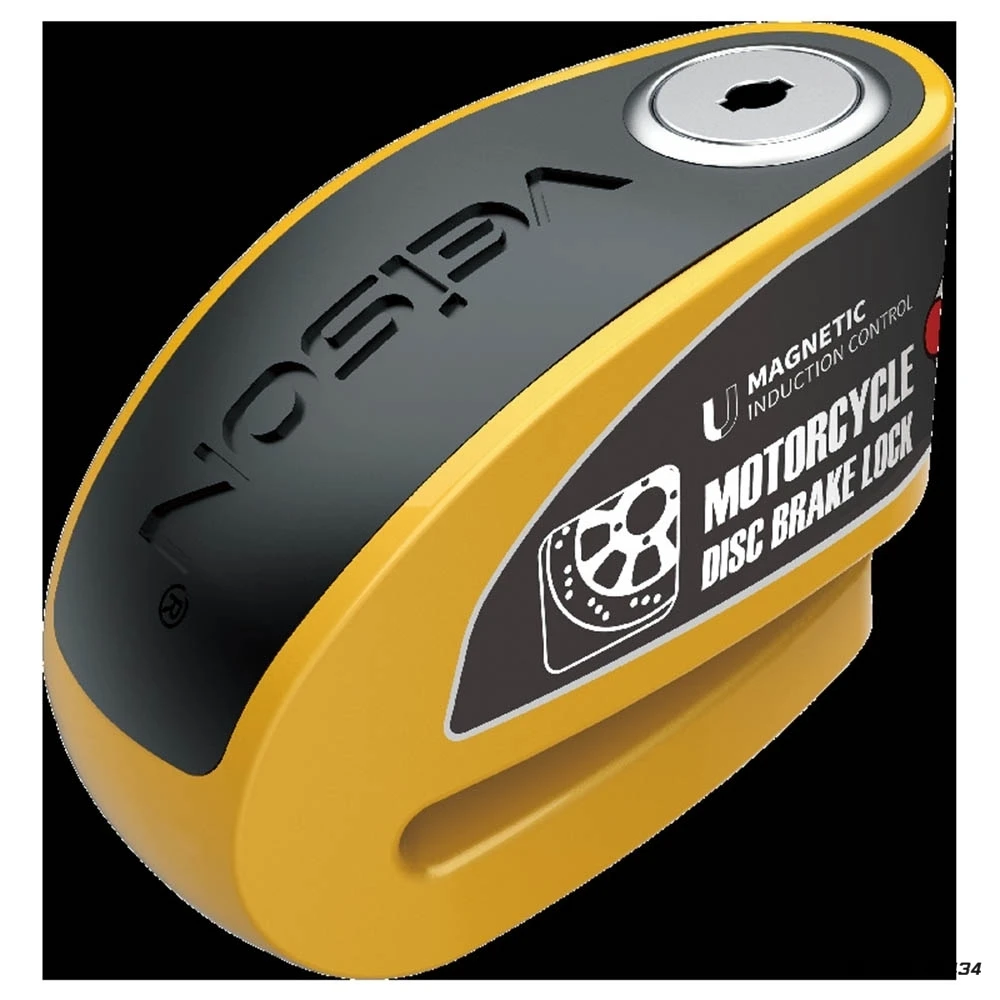 Scooter Wheel Disc Brake110dB Alarm Locks Motorcycle Bicycle Lock  Protection Padlock Waterproof Brakelock Aafety Anti-Theft