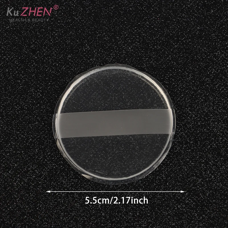 1 st Zachte Siliconen Gel Poederdons Voor Cosmetische Gezicht Foundation BB Cream Geen Poedervormige Eten Poeder Cosmetische Bladerdeeg Makeup Tools