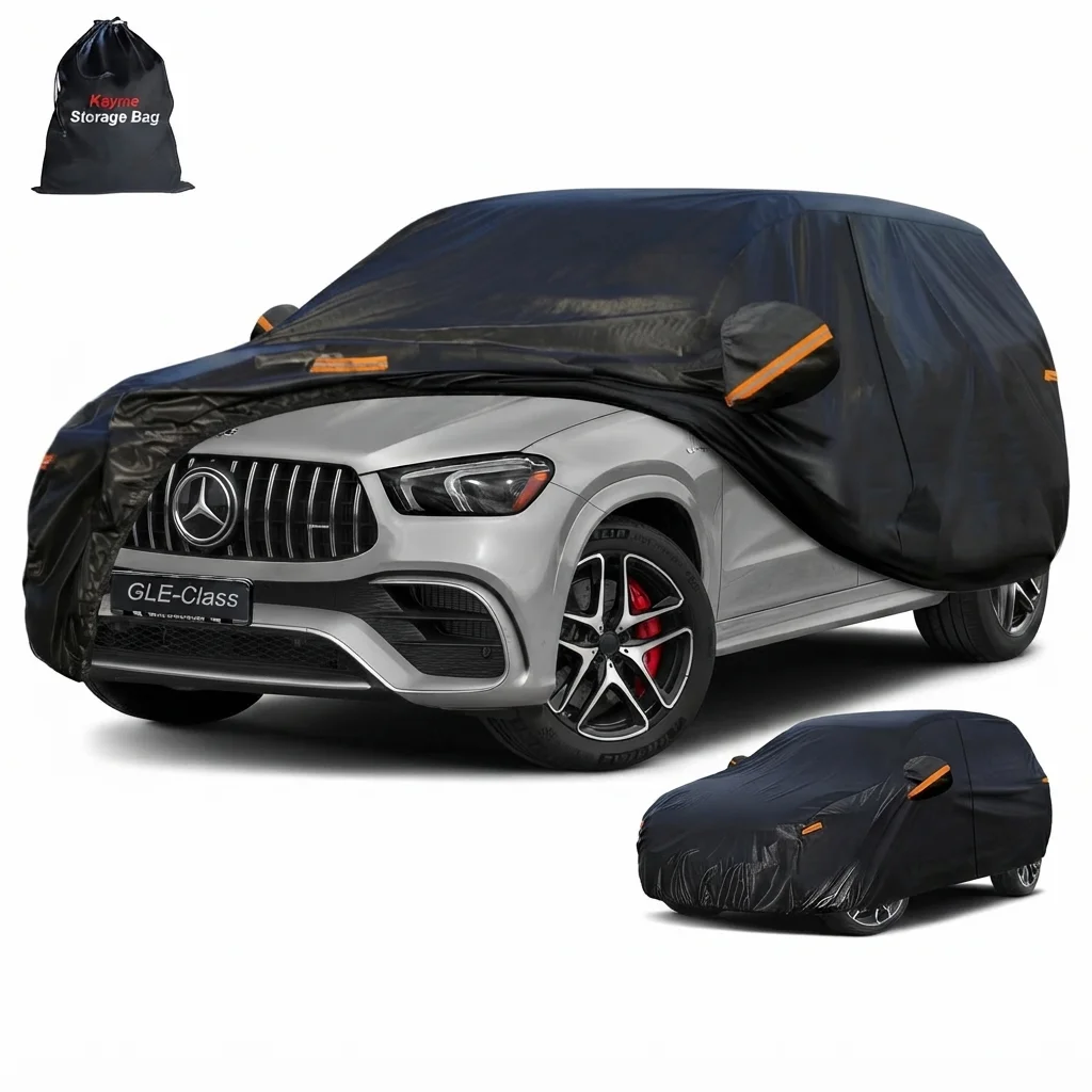 SUV Waterproof Breathable Car cover Outdoor Sun Uv Rain Protection Fit for Highlander/BMW X5/Jeep Grand Cherokee/Mazda CX-9
