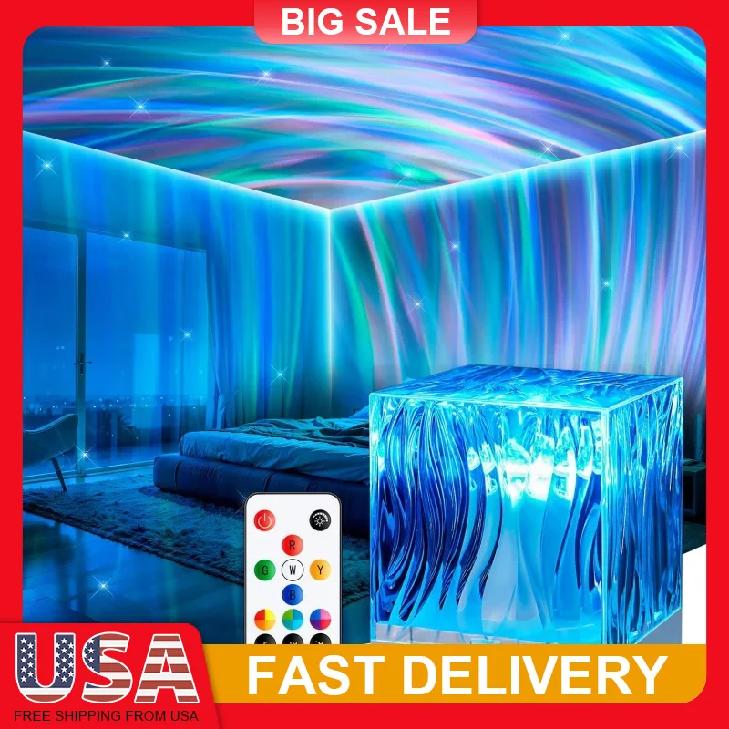 

Galaxy Projector Night Light 18Colors 162 Lighting Modes with Remote Timer Northern Lights Projector for Bedroom Kids Room Decor