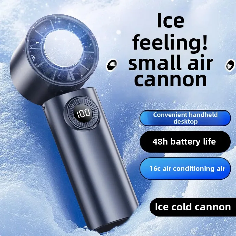 

Новая модель, высокоскоростной турбо-ручной вентилятор, ледяной и холодный полупроводниковый переменный 100-уровневый контроль скорости, бытовая техника, электрические вентиляторы