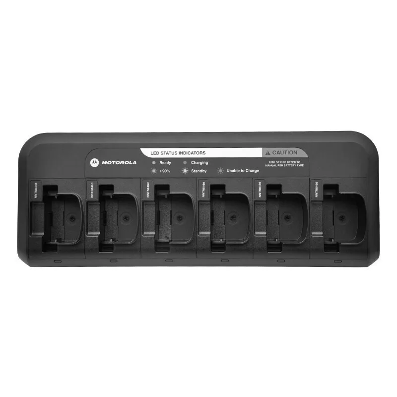 Adecuado para Motorola C1200 P3688 8200 8668i walkie-talkie carga de seis líneas carga multicanal de una sola fila