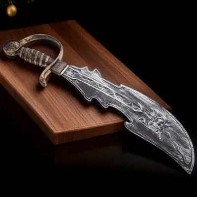 Costume Pirate Sword for Men and Plastic Fake Knife Prop Halloween Party Accessory Pirate Themed 2025 New
