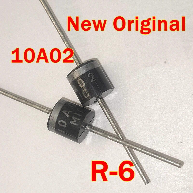 

1pcs to 100pcs 10A02 R-6 New Original 10A 100V RECTIFIER