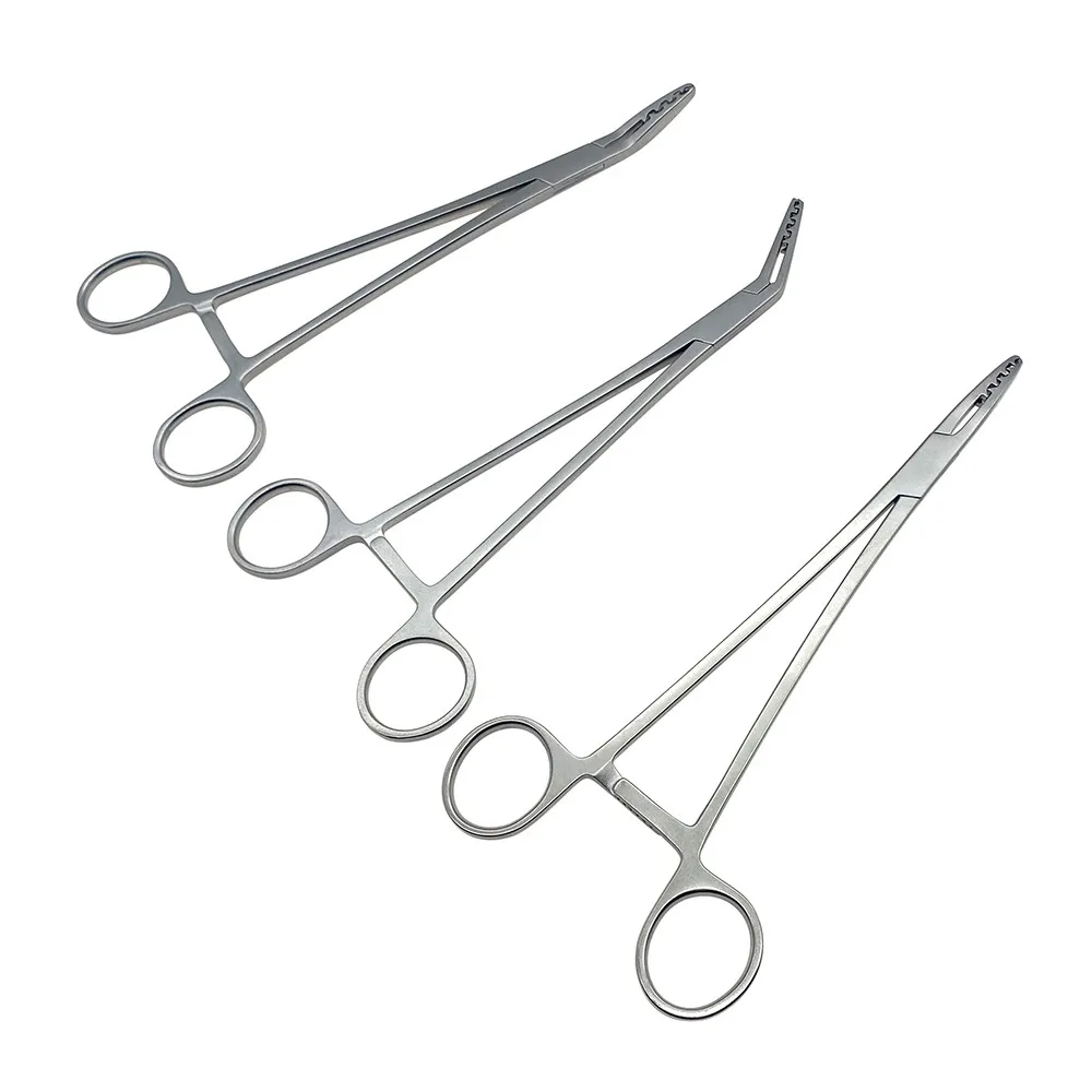 

Bone Holding Forceps with Toothed Bone Soft Tissue Grasp Forceps for trauma surgery Autoclavable Orthopedic Pet Instrument