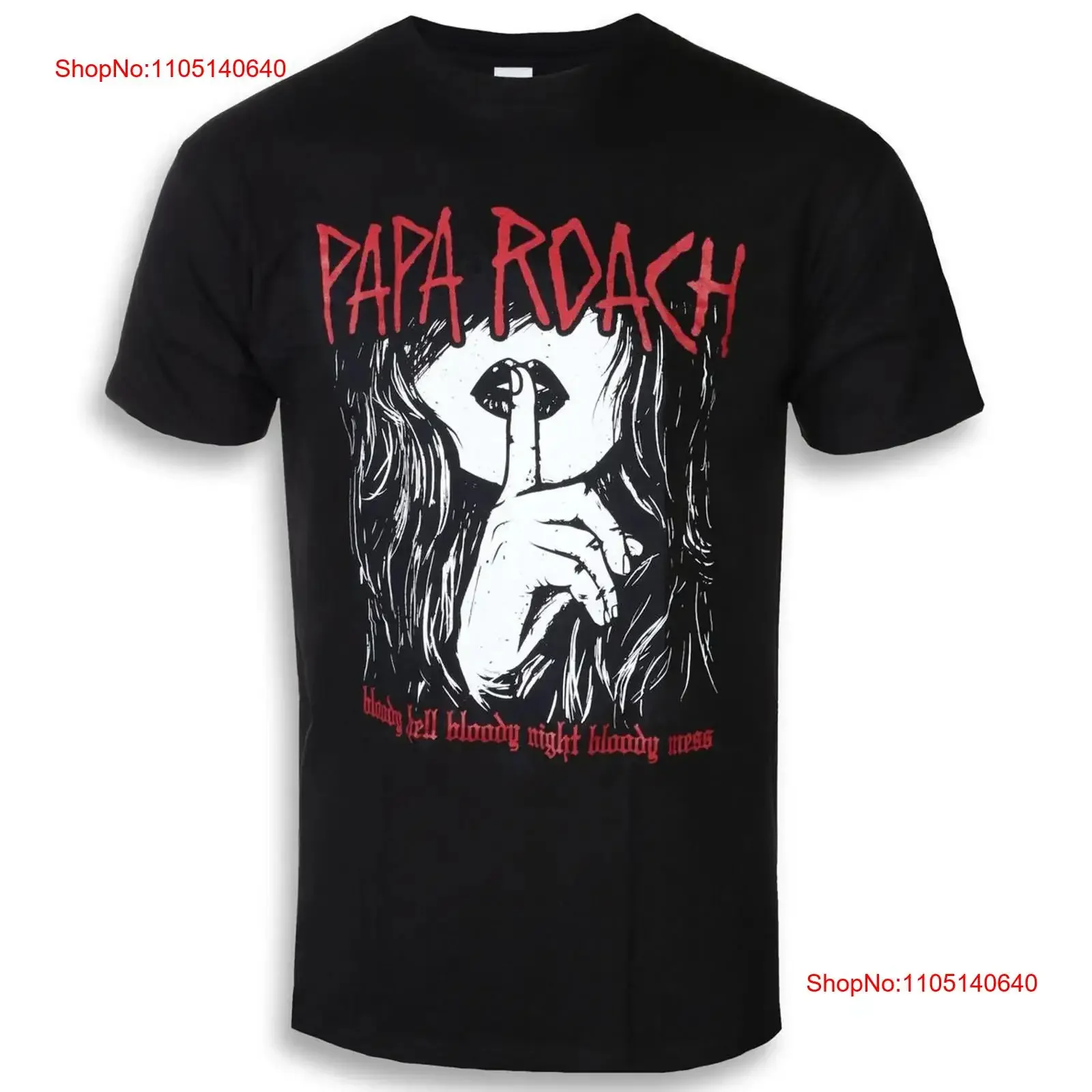 

Хлопковая футболка Papa Roach Bloody Hell, классический размер S 4XL, ZL1128, винтажная стираная дышащая дизайнерская одежда, мягкая повседневная одежда