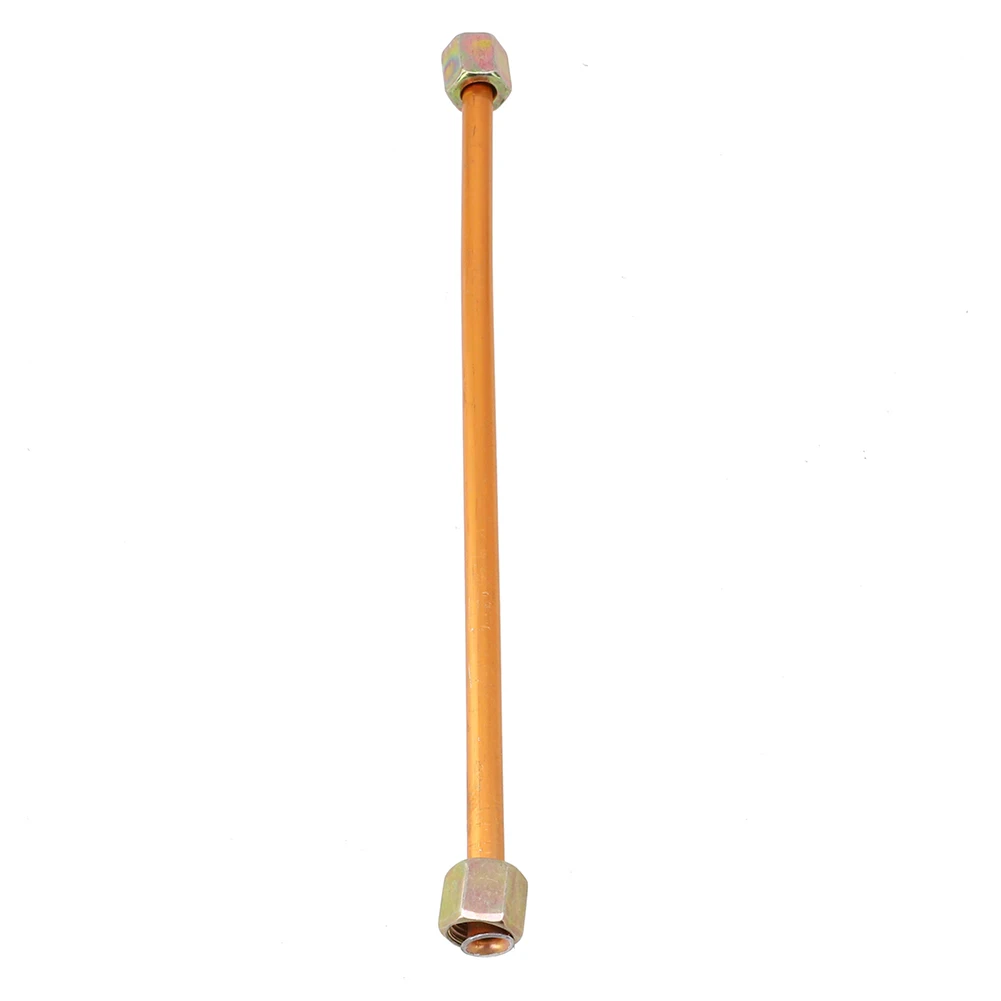 

200mm Hardware Replacement Air Compressor Exhaust Tube with Hex Nut and G1/8 Thread Made of Aluminum and Copper Materials