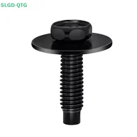 ¡Caliente! Nuevo 50 Uds M6-1.0 pernos de cuerpo de cabeza hexagonal protector contra salpicaduras debajo del capó de cubierta, perno m6, pernos hexagonales, perno de 10mm, arandela de 20mm