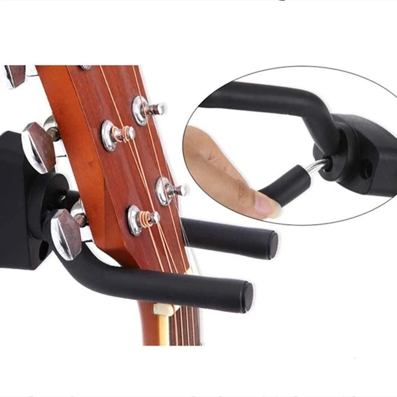 1/2/4 Pcs Guitar Holder Wall Mount Hook for Electric Acoustic Guitars Strings Guitar Pick Guitar Picks Guitar Stand Guitar Parts